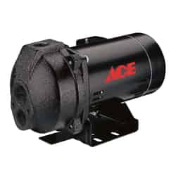 Ace Cast Iron Convertible Jet Pump 1 hp 13.5 230 volts