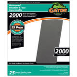 Gator 11 in. L X 9 in. W 2,000 Grit Silicon Carbide Waterproof Sandpaper 1 pk