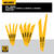 DeWalt 10 Piece 6 in. L Bi-Metal Reciprocating Saw Blade Set Multi TPI 10 pk