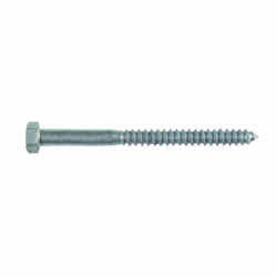 HILLMAN 4 in. L x 5/16 in. Hex Hot Dipped Galvanized Lag Screw 50 pk Steel