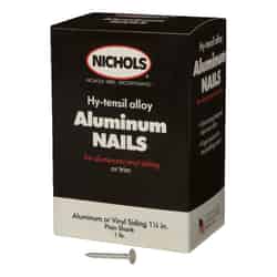 Nichols Wire 1-1/4 in. L Siding Aluminum Nail Round Head Plain Shank 1 1 lb.