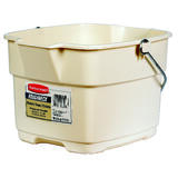 Rubbermaid Roughneck 15 qt Bucket Bisque