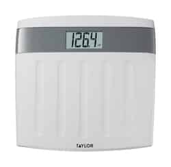 Taylor 350 lb. Digital Bathroom Scale White/Gray