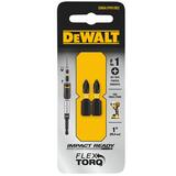 DeWalt Impact Ready Phillips Screwdriver Bit Black Oxide 1/4 in. #1 x 1 in. L 2 pc.