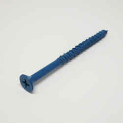 Ace 3/16 in. x 2-3/4 in. L Phillips Flat Head Ceramic Steel Masonry Screws 1 lb. 70 pk