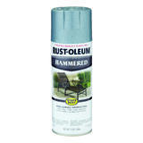 Rust-Oleum Stops Rust Hammered Light Blue Spray Paint 12 oz