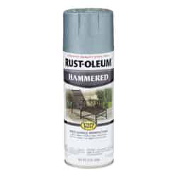 Rust-Oleum Stops Rust Hammered Light Blue Spray Paint 12 oz