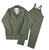 Boss PVC-Coated Polyester Rain Suit Green