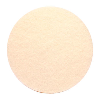 Gator 17 in. D Non-Woven Natural/Polyester Fiber Floor Polishing Pad White