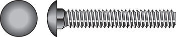 HILLMAN 3/8 Dia. x 6 in. L Hot Dipped Galvanized Steel Carriage Bolt 50 pk