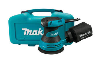 Makita 5 in. Corded Kit 3 amps 120 volts 12000 Teal Random Orbit Sander