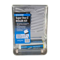 Wooster super doo-z Threaded End 9 in. W Regular Paint Roller Kit