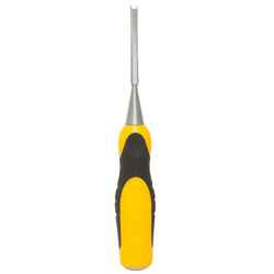 Stanley 1/4 in. W x 9 in. L Steel Wood Chisel Yellow 1 each