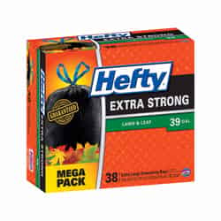 Hefty Extra Strong 39 gal Trash Bags Drawstring 38 pk