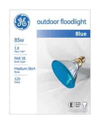 GE Lighting Watt-Miser 85 watts PAR38 Incandescent Bulb 1310 lumens Floodlight 1 pk Blue