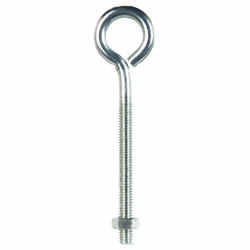 Hampton 5/16 in. x 5 in. L Stainless Steel Eyebolt Nut Included