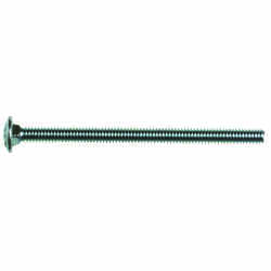 HILLMAN 1/4 Dia. x 4 in. L Zinc-Plated Steel Carriage Bolt 100 pk