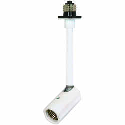 Satco 5 in. Lampholder 150 watts Medium White