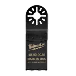 Milwaukee 1.25 in. x 3-3/4 in. L High Carbon Steel Black 1 pk Hard Point Multi-Tool Blade