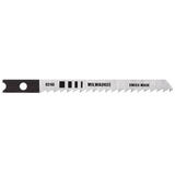 Milwaukee 3-1/8 in. Wood cutting Jig Saw Blade 8 TPI 5 pk U-Shank High Carbon Steel