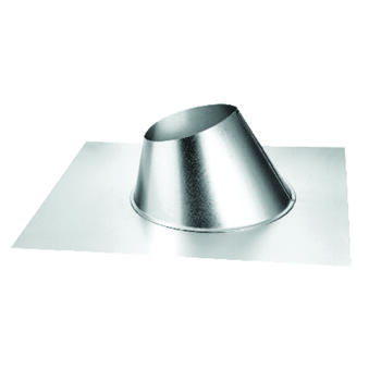 DuraVent 4 in. Dia. Galvanized Steel Adjustable Fireplace Roof Flashing