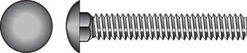 HILLMAN 1/4 Dia. x 1 in. L Zinc-Plated Steel Carriage Bolt 100 pk