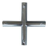 AHC 1 in. Round x 1 in. Dia. x 10 in. L Galvanized Carbon Steel Connector