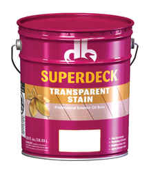 Superdeck Transparent Redwood Oil-Based Wood Stain 5 gal