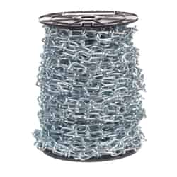 Campbell Chain No. 4/0 in. Double Loop Carbon Steel Chain 5/32 in. Dia. x 100 ft. L Silver