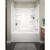 Delta Hycroft 18 in. H x 30 in. W x 60 in. L White Bathtub Acrylic Right Hand Rectangle