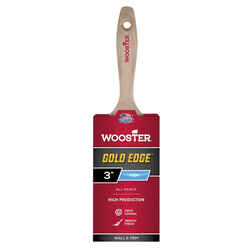 Wooster Gold Edge 3 in. W Polyester Varnish Brush
