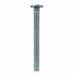 HILLMAN 3/8 Dia. x 4 in. L Hot Dipped Galvanized Steel Carriage Bolt 50 pk