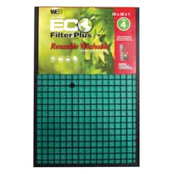 Web Eco Filter Plus 20 in. W X 30 in. H X 1 in. D Polyester 8 MERV Pleated Air Filter