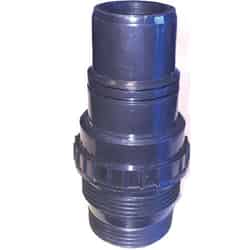 ECO-FLO 1-1/4 in. to 1-1/2 in. Threaded ABS Plastic Threaded Sump Pump Check Valve