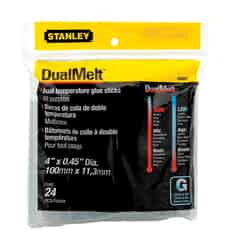 Stanley 0.5 Dia. x 4 L Hot Glue Sticks 24 pk Clear