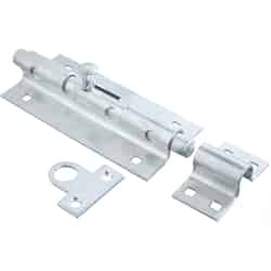 Ace Barrel Bolt 8 in. Zinc For Doors, Chests and Cabinets