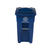 Toter 32 gal Polyethylene Wheeled Recycling Bin Lid Included