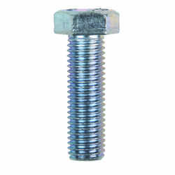 HILLMAN 3/4 in. Dia. x 2-1/2 in. L Zinc Plated Steel Hex Bolt 20 box