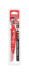 Diablo Demo Demon 6 in. L x 1 in. W Carbide Tipped 9 TPI 3 pk Reciprocating Saw Blade