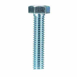 HILLMAN 5/16 in. Dia. x 1-1/2 in. L Zinc Plated Steel Hex Bolt 100 box