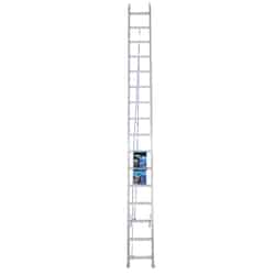 Werner 32 ft. H X 17.33 in. W Aluminum Extension Ladder Type 1 250 lb