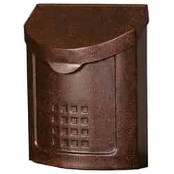 Gibraltar Mailboxes Lockhart Galvanized Steel Wall-Mounted Copper 5 in. L x 12-1/4 in. H x 12-1