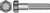 HILLMAN 1/4-20 in. Dia. x 3/4 in. L Stainless Steel Hex Head Cap Screw 100 box