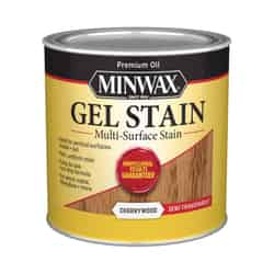Minwax Transparent Low Luster Cherrywood Oil-Based Gel Stain 0.5 pt