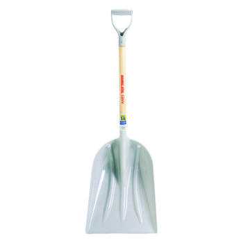 True Temper  Poly blade Wood Handle 15 in. W x 46.5 in. L General Purpose  Scoop  Shovel 