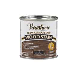 Varathane Semi-Transparent Dark Walnut Oil-Based Urethane Modified Alkyd Wood Stain 0.5 pt