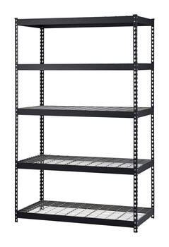 MUSCLE RACK 48 in. W x 24 in. D x 72 in. H Steel Steel Shelves EDSAL