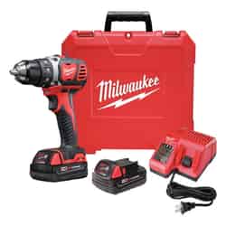 Milwaukee 18 V 1/2 in. Brushed Cordless Compact Drill Kit (Battery & Charger)