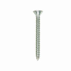 HILLMAN 8 x 1-1/2 in. L Phillips Stainless Steel Sheet Metal Screws 100 per box Oval Head