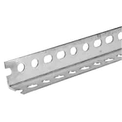 Boltmaster 1.25 in. H x 1.25 in. H x 72 in. L Zinc Plated Steel Slotted Angle
